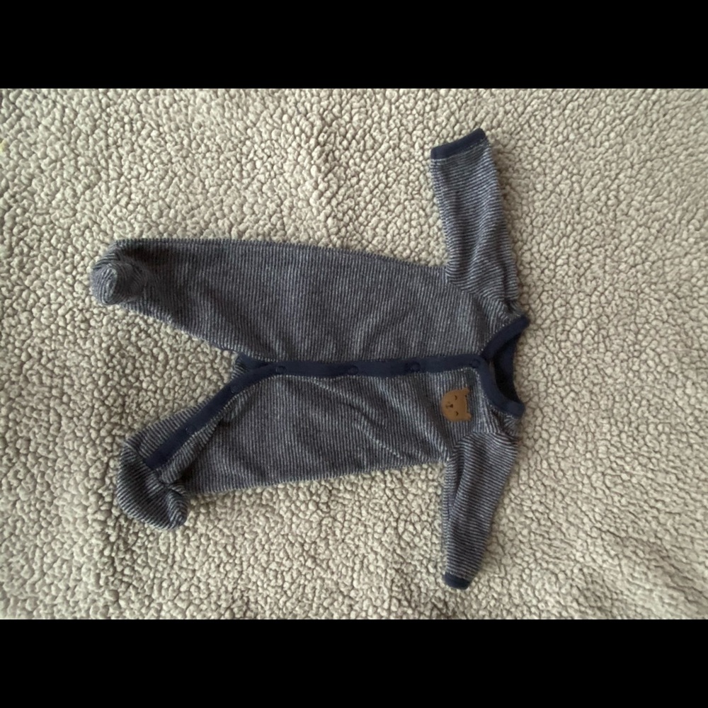 Terry cloth premie onesies